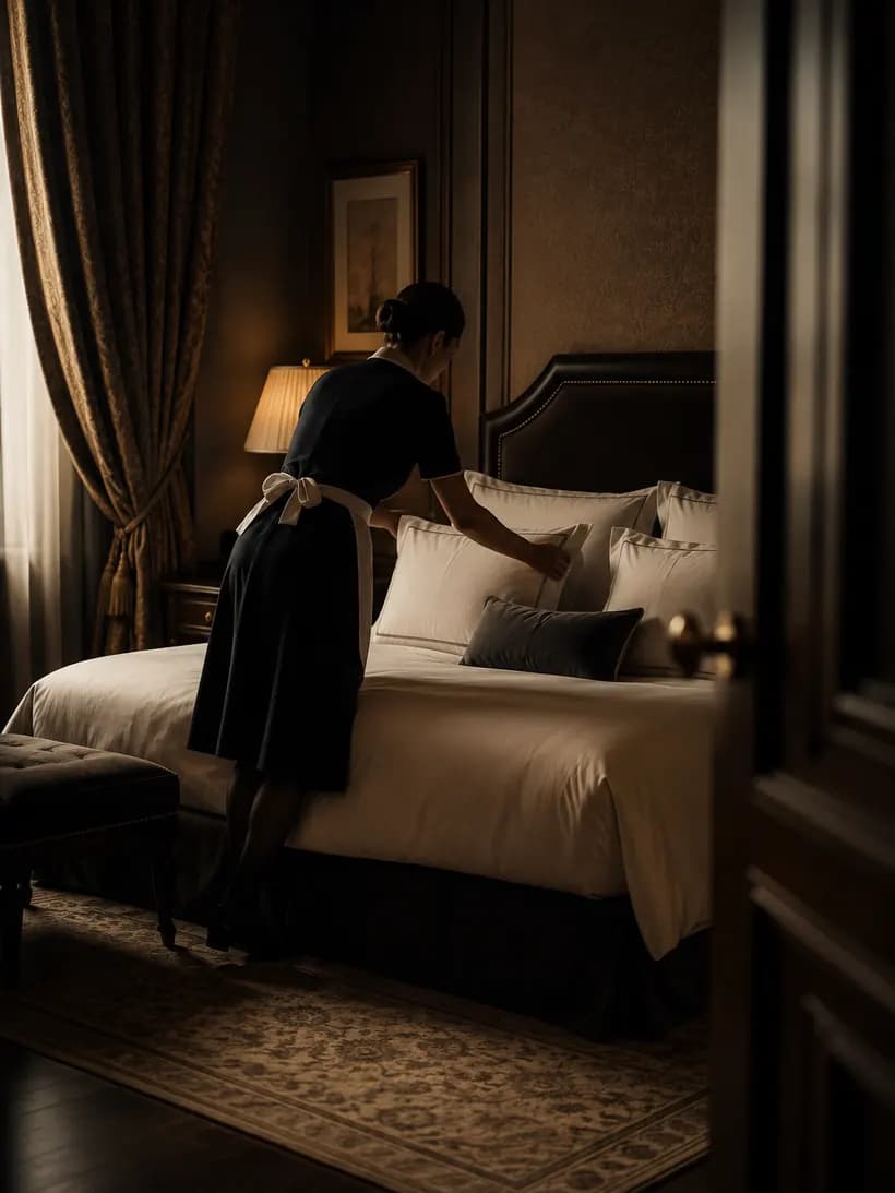 The room attendant